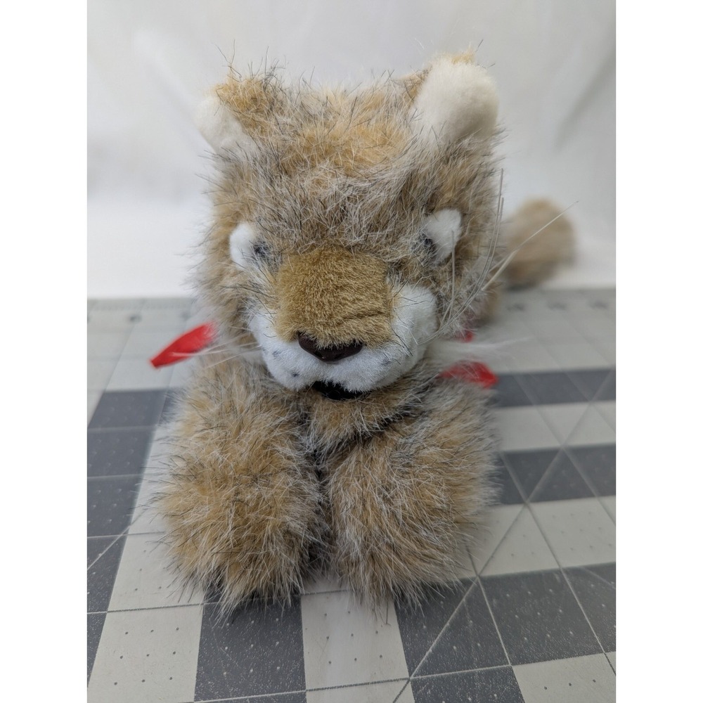 ASI Lion Wolf Bean Plush 5 Inch Davidson Neckerchief Advertising Stuffed Animal - Picture 2 of 10